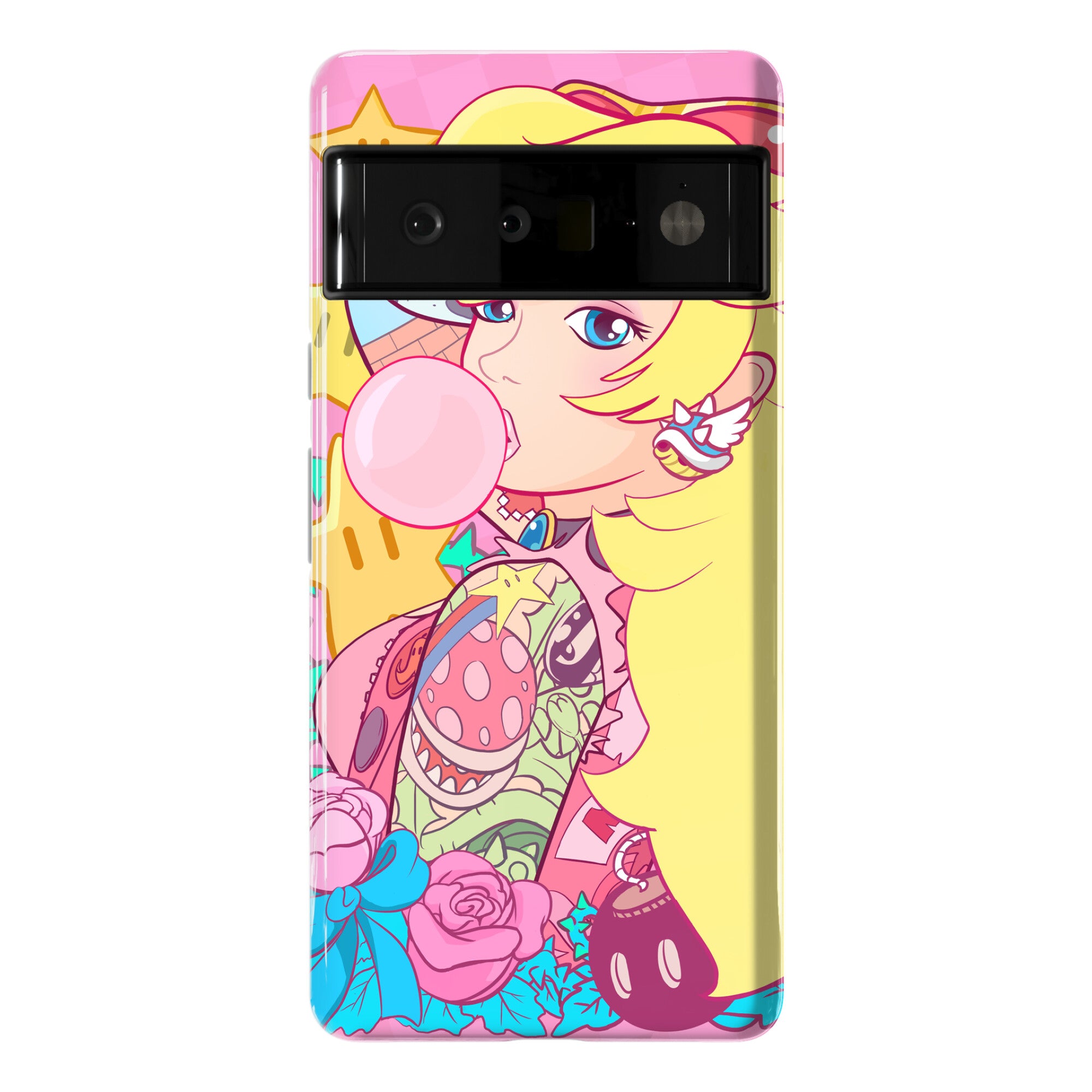 Punk Peach Parody Phone Case